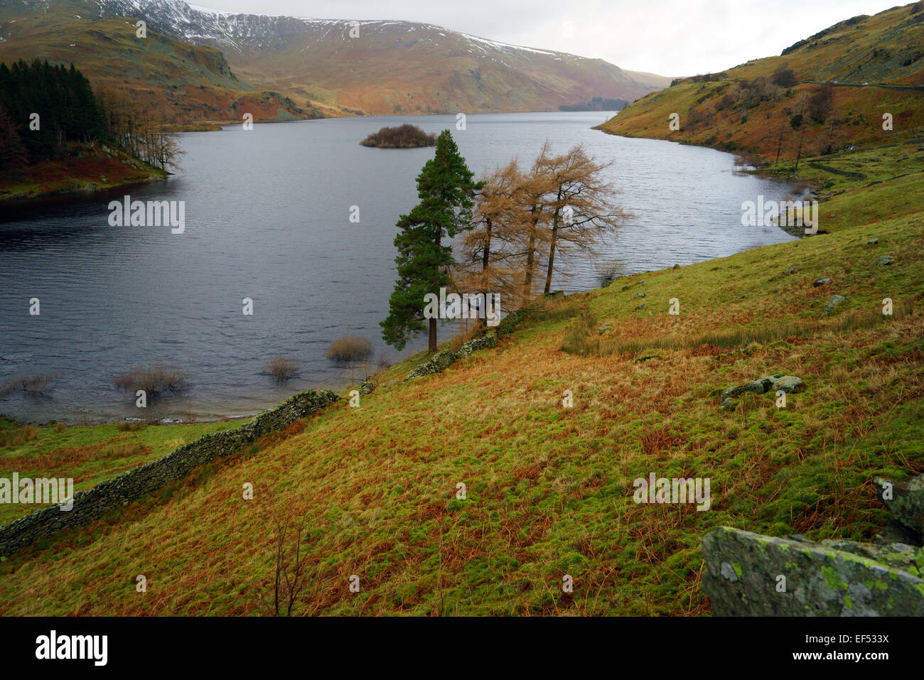 Scafell nel Parco Nazionale del Distretto dei Laghi, Cumbria Foto Stock