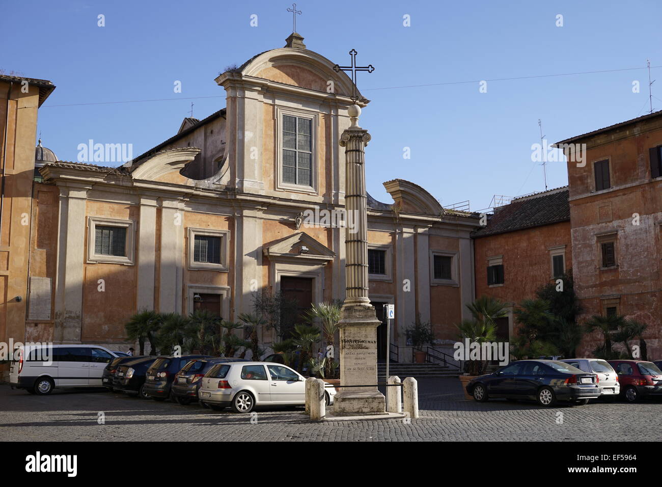 San Francesco a Ripa chiesa in Trastevere Roma Italia Foto Stock