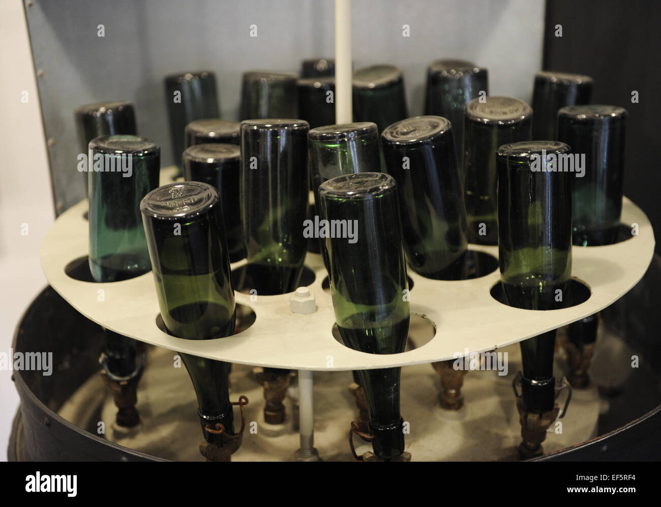 La produzione di birra. Industria. Deuthes Technikmuseum. Berlino. Germania. Foto Stock