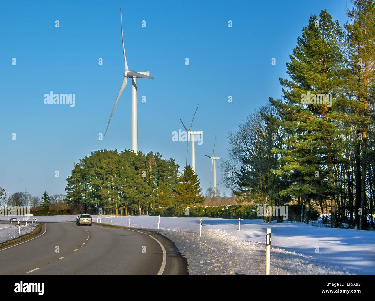 Generatori eolici Foto Stock