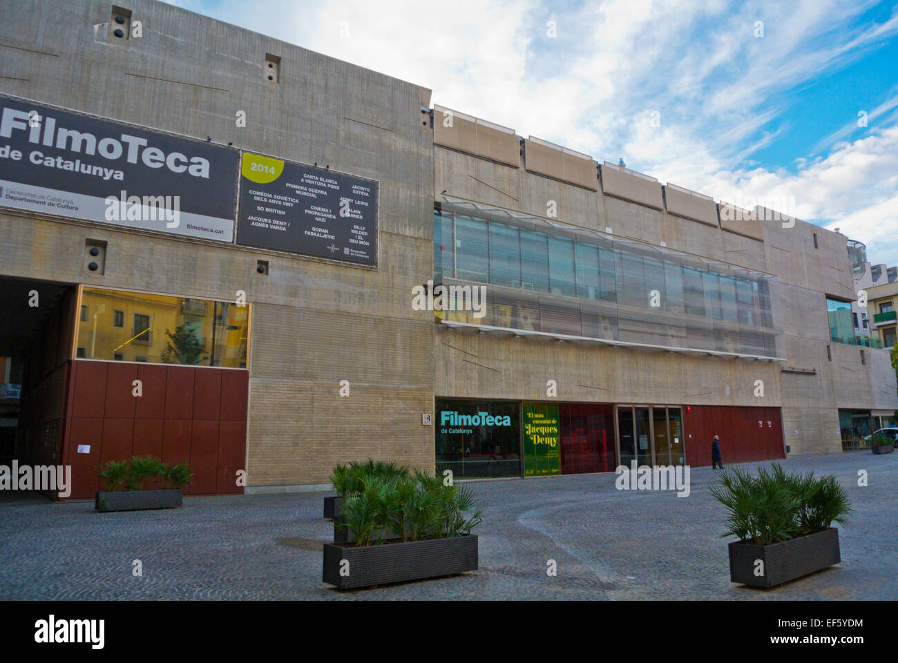 Filmoteca de Catalunya, Archivio film, El quartiere di Raval, Barcellona, Spagna Foto Stock