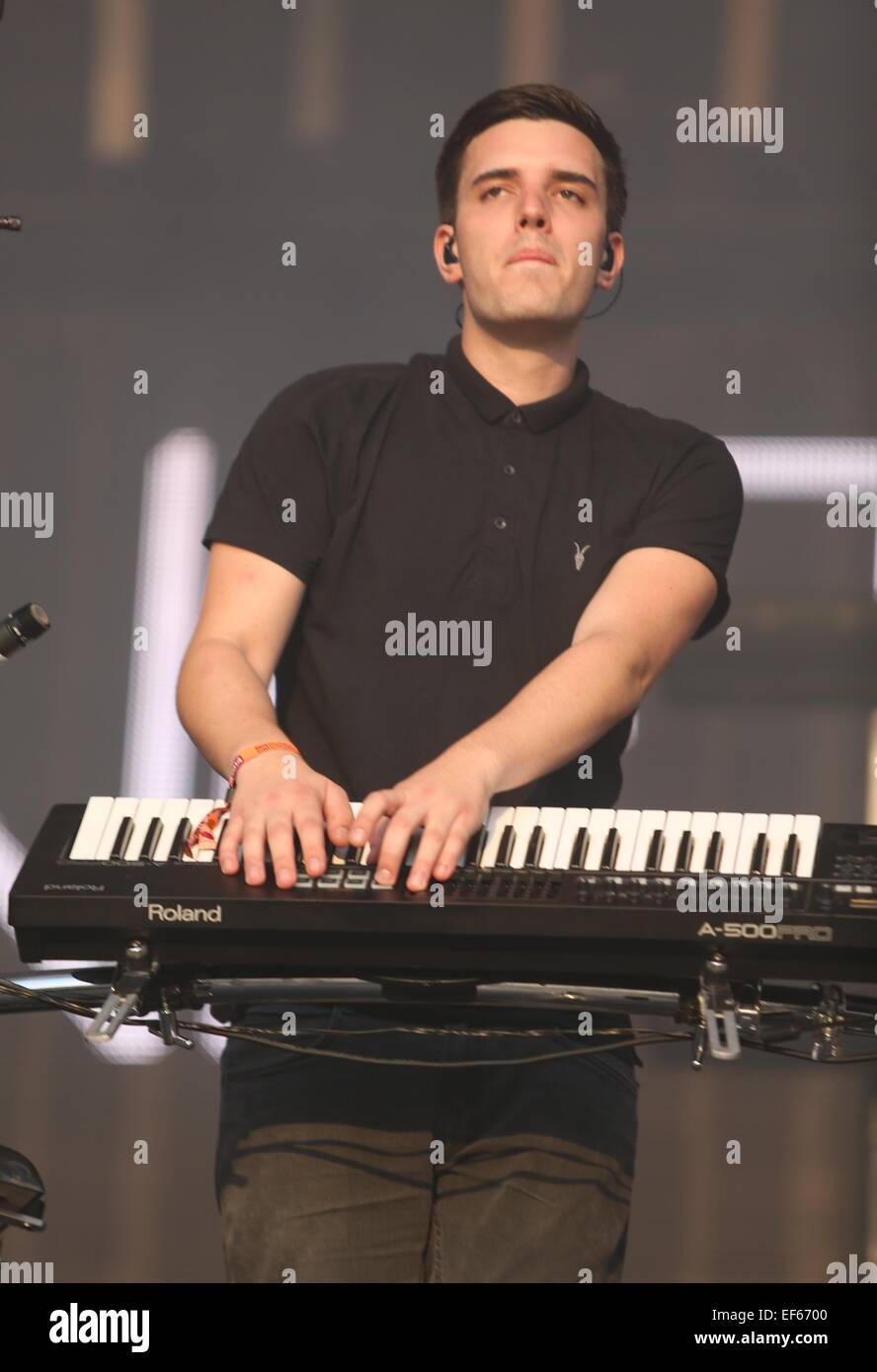 Raduno mondiale 2014 tenutasi a lunga Marston Airfield - Giorno 1 - spettacoli con: Netsky dove: Stratford Upon Avon, Regno Unito quando: 25 Lug 2014 Foto Stock