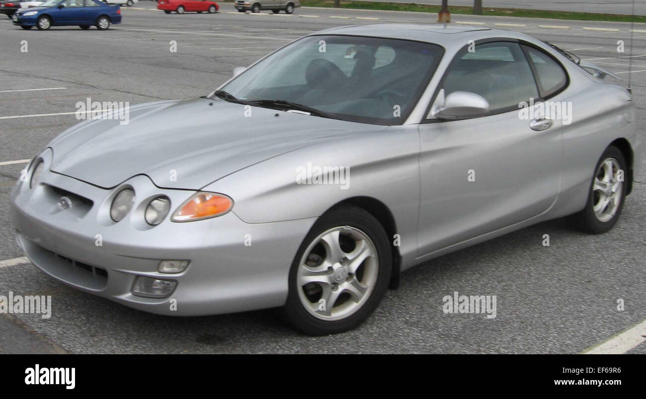 2000 2001 Hyundai Tiburon Foto Stock