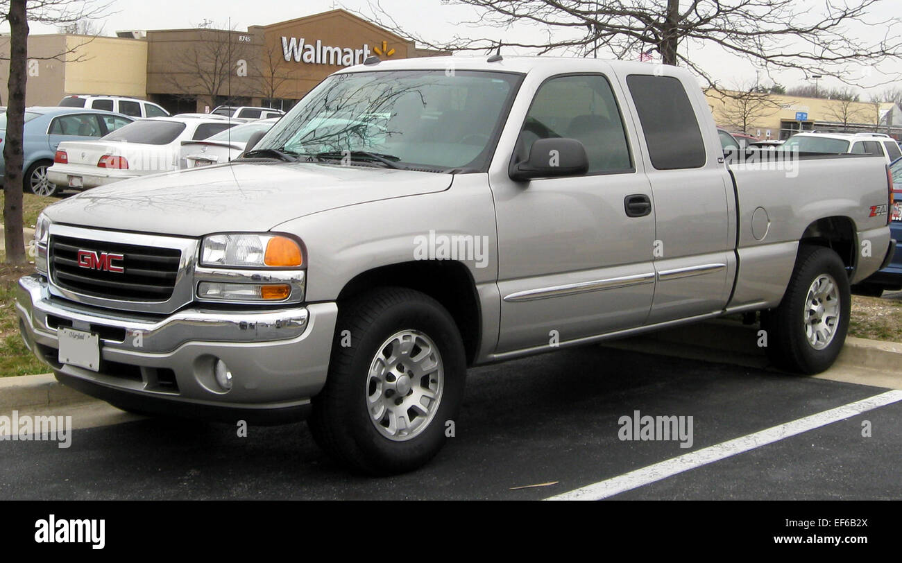 2003 2006 GMC Sierra 02 04 2012 1 Foto Stock