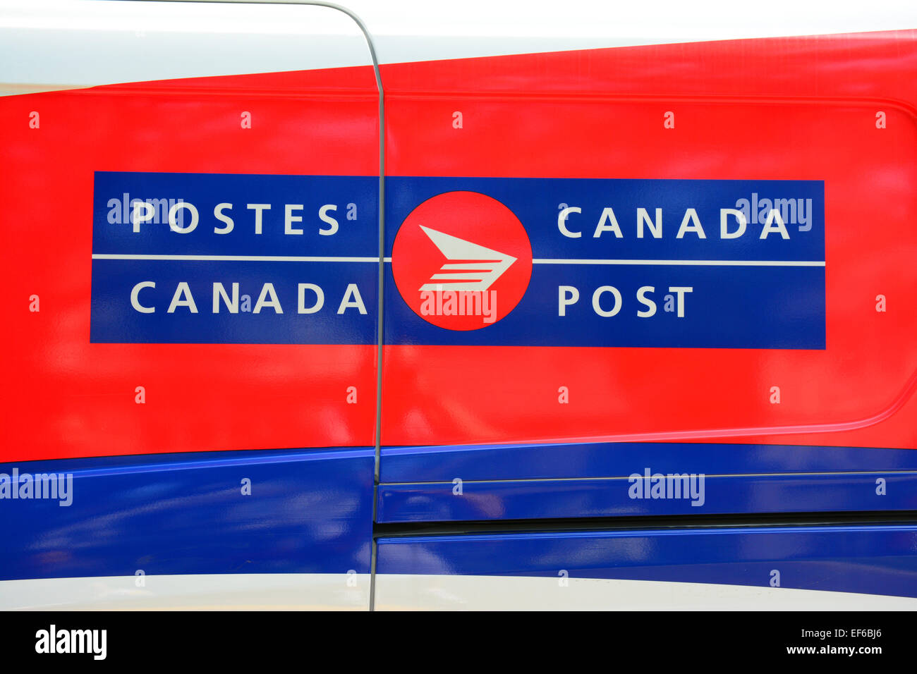 Canada Post Logo, Canada Foto Stock