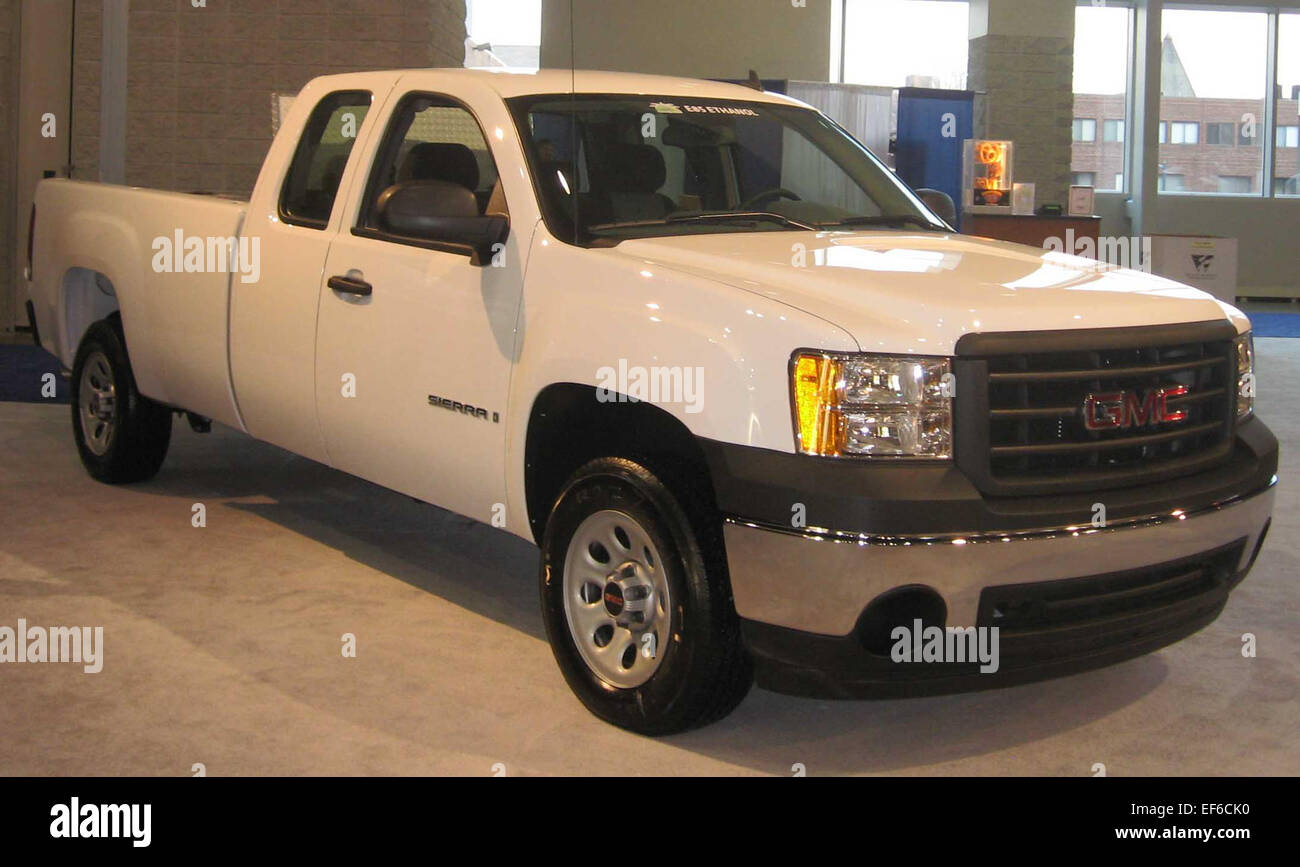 2008 GMC Sierra DC Foto Stock