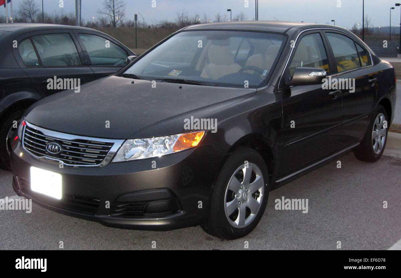 2009 Kia Optima LX Foto Stock