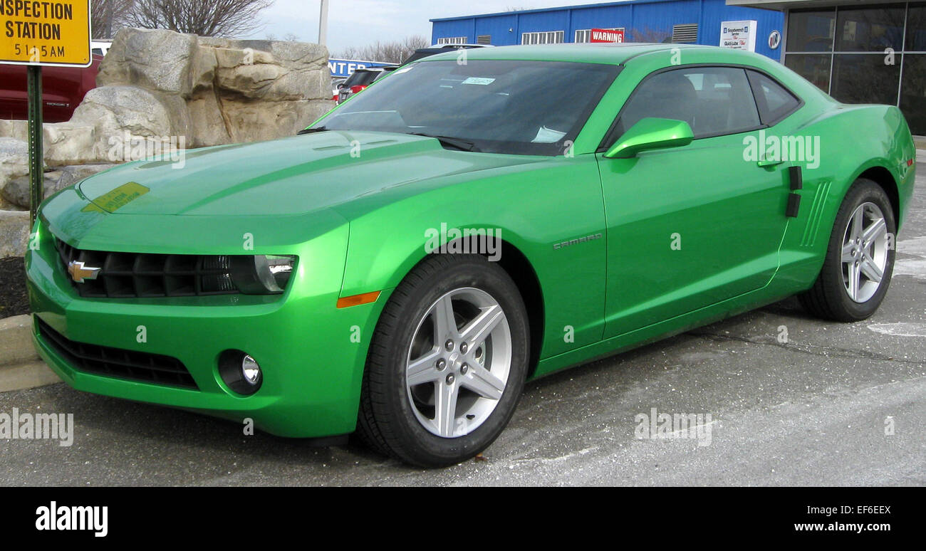 2011 Chevrolet Camaro 1LT 12 31 2010 Foto Stock