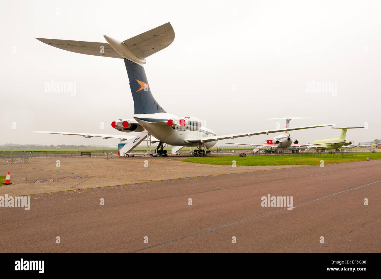 BAC Super VC10, G-ASGC, Vickers VC10, Duxford IWM Foto Stock