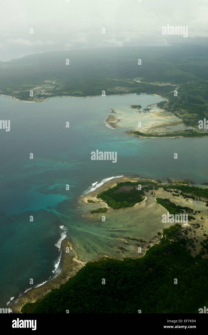 Isola nell'Oceano Indiano, Simeulue, Indonesia Foto Stock