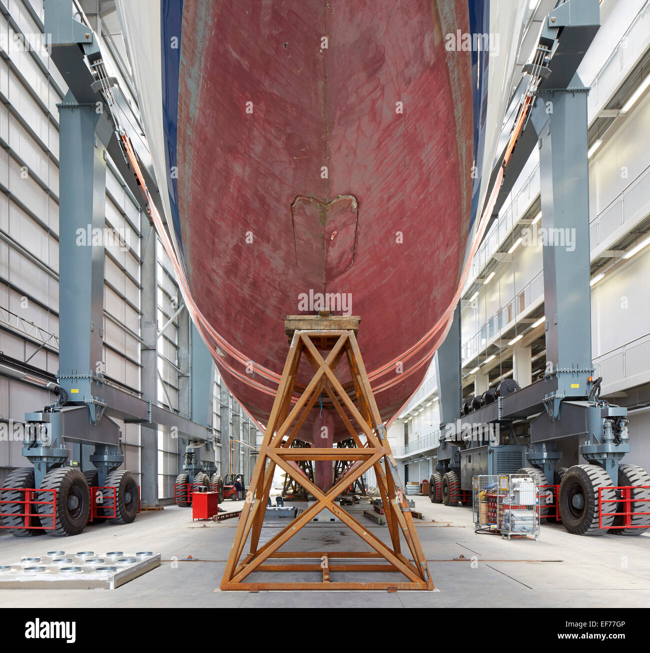Pendennis Shipyard, Falmouth TR11 4NR, Regno Unito. Architetto: na, 2014. Foto Stock