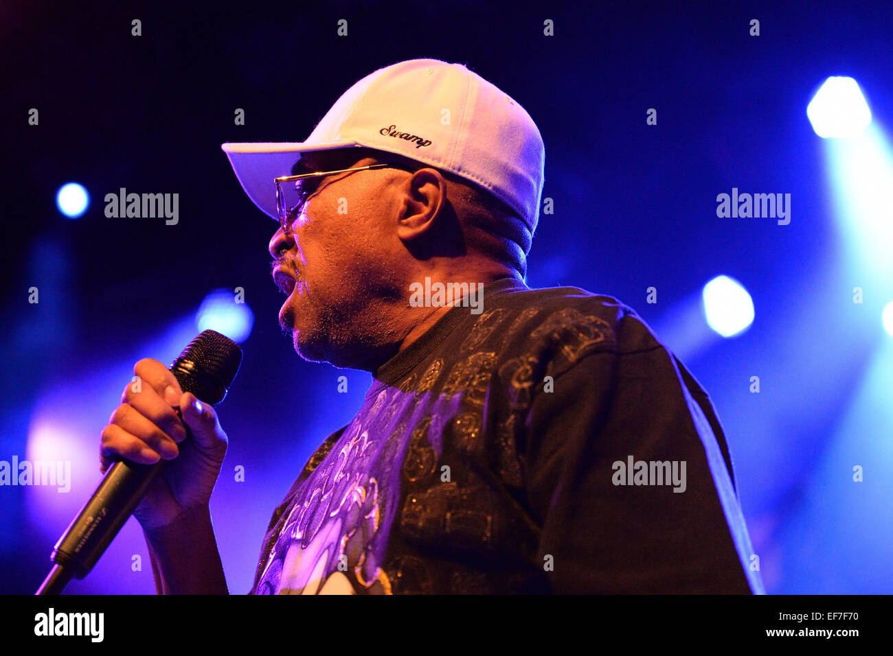 Barcellona - 15 Maggio: Swamp Dogg, American soul music band, le prestazioni in fase di Barts il 15 maggio 2014 a Barcellona, Spagna. Foto Stock