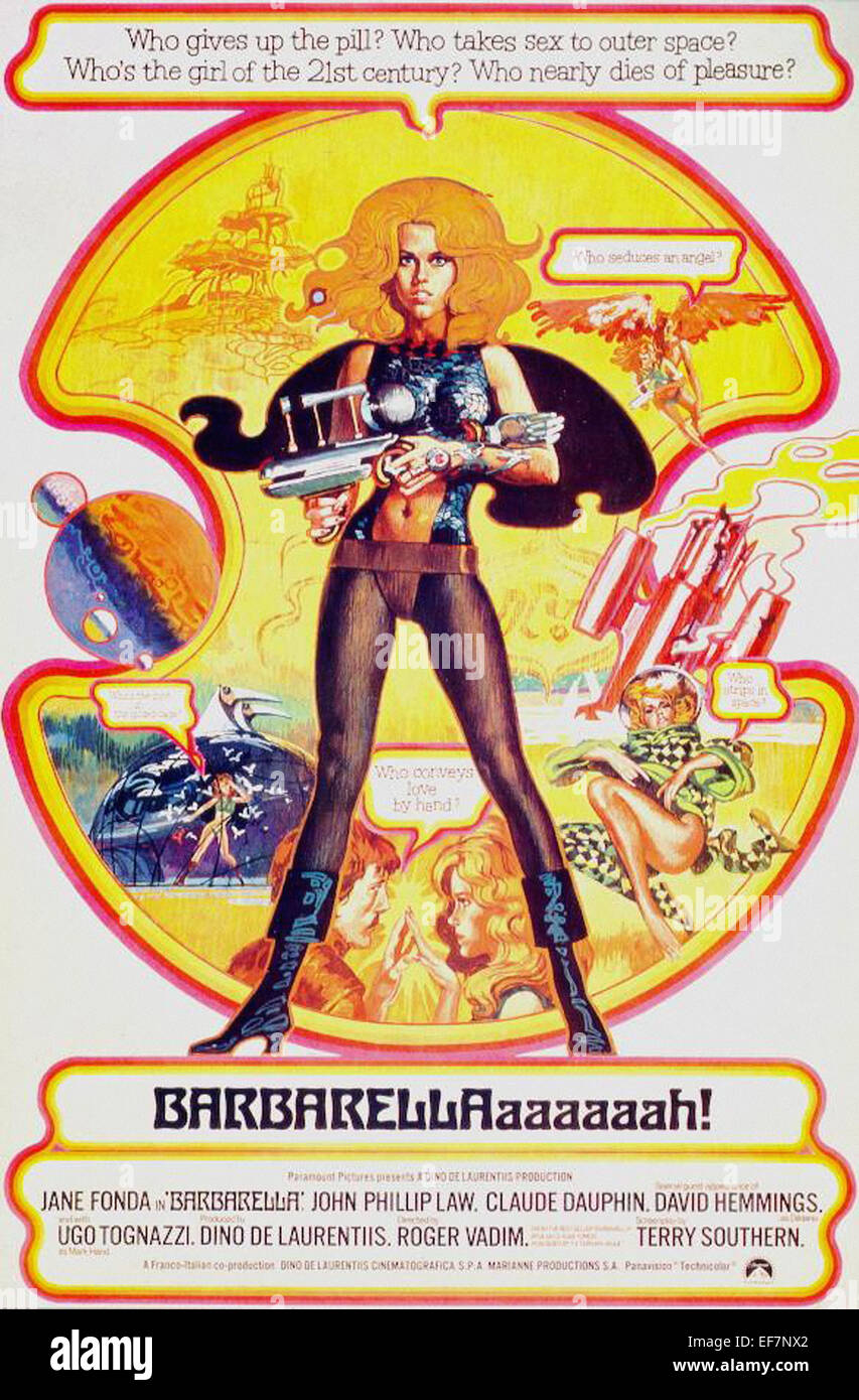 Barbarella - poster del filmato Foto Stock