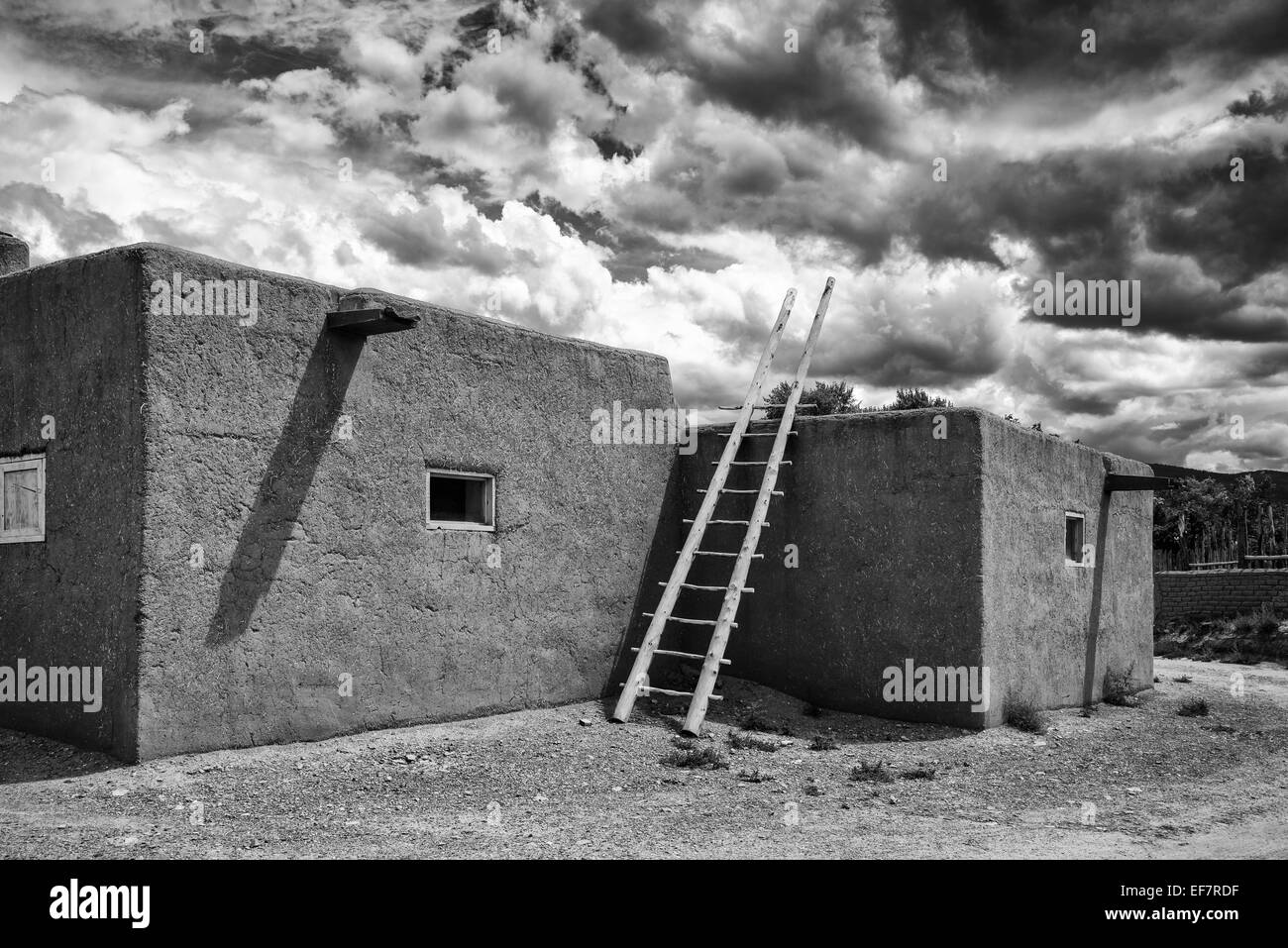 Pueblo di Taos Foto Stock