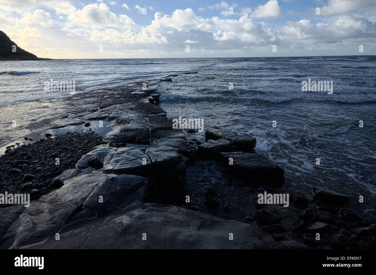 Kimmeridge Bay, Jurassic Coast, Dorset Foto Stock