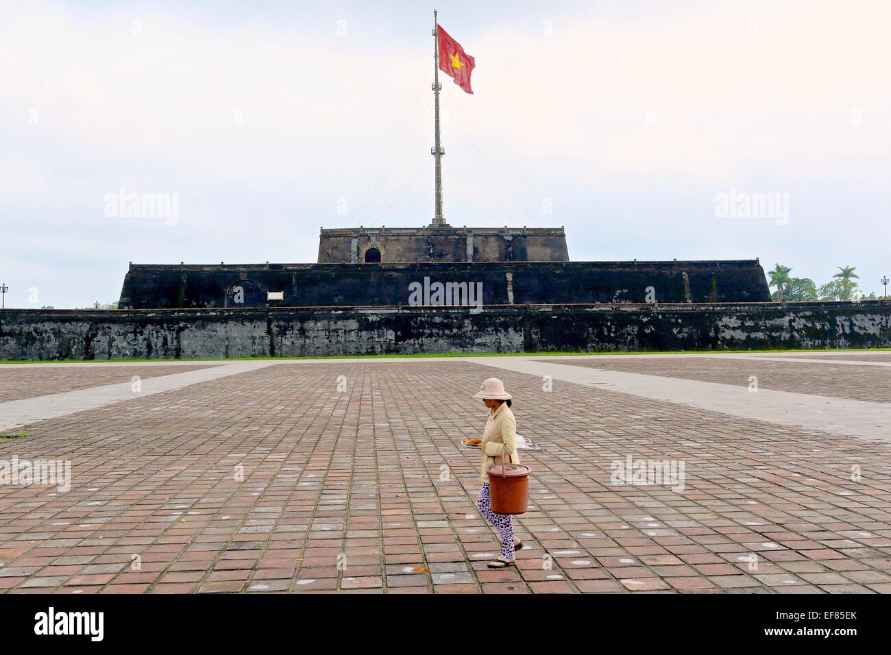 La Cittadella, Palazzo Imperiale, Hue, Vietnam Foto Stock