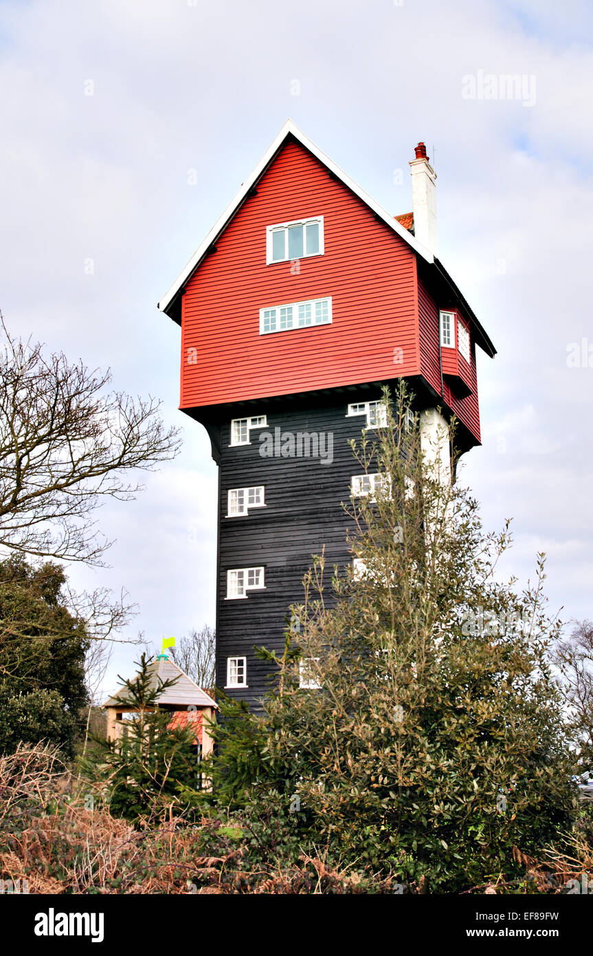 Tall house di Thorpeness, Suffolk Foto Stock