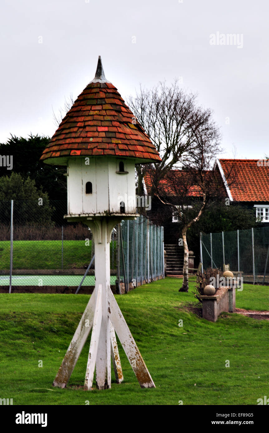 Colombaia in Thorpeness nel Suffolk, Regno Unito Foto Stock