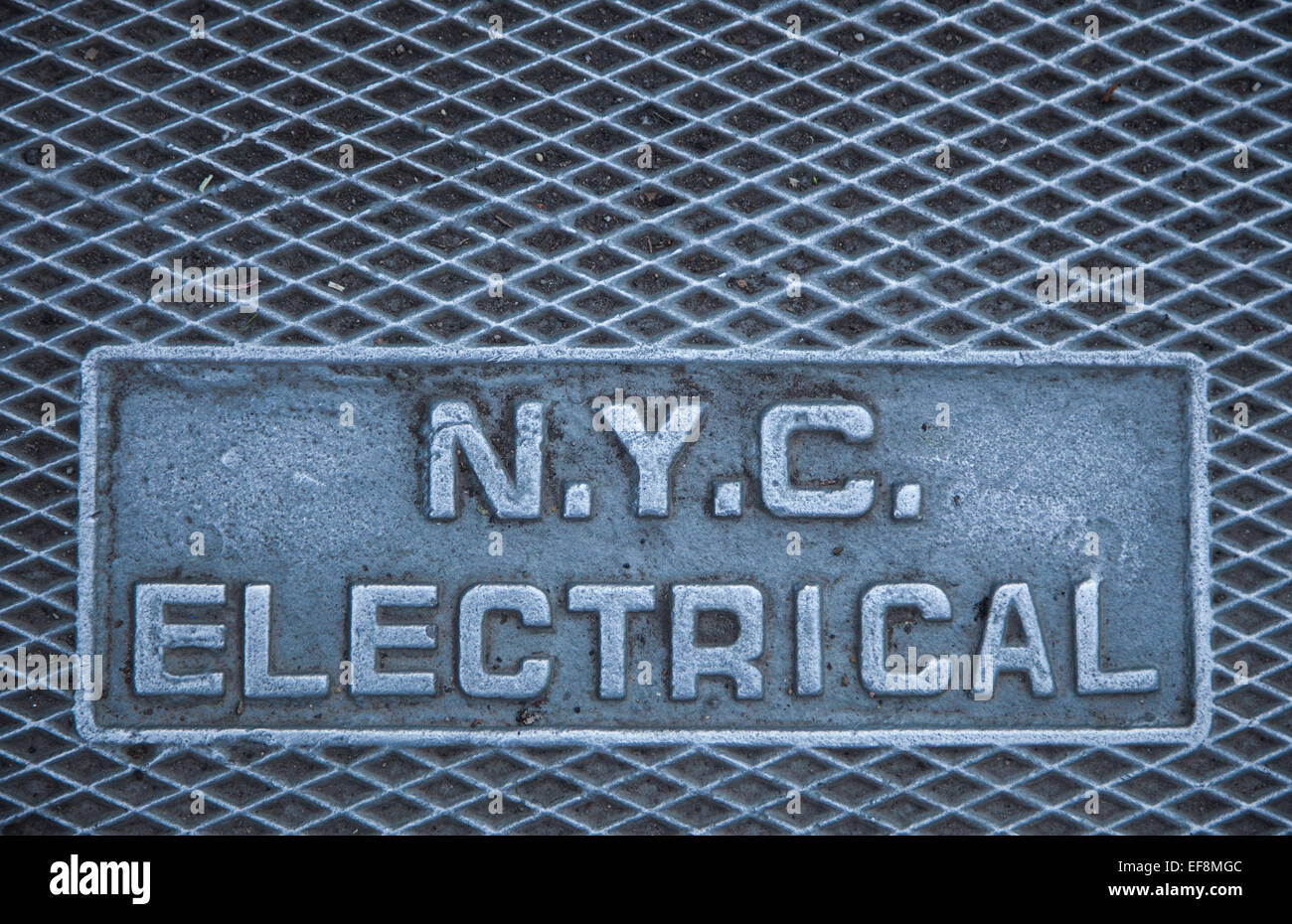 NYC di alimentazione di energia elettrica Foto Stock