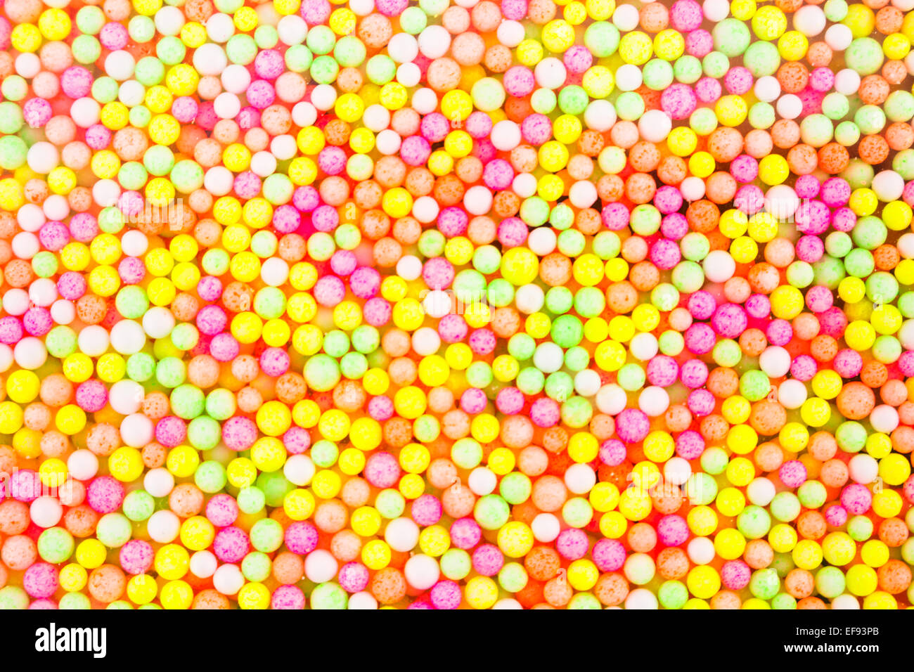 Pasta di fagioli mescolati con una varietà di colori. Foto Stock