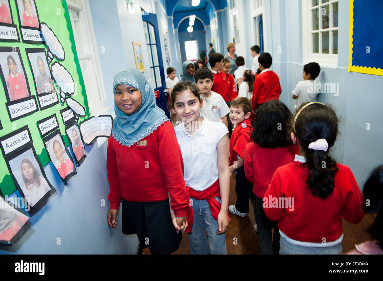 La scuola primaria nella zona di Paddington a Londra Foto Stock