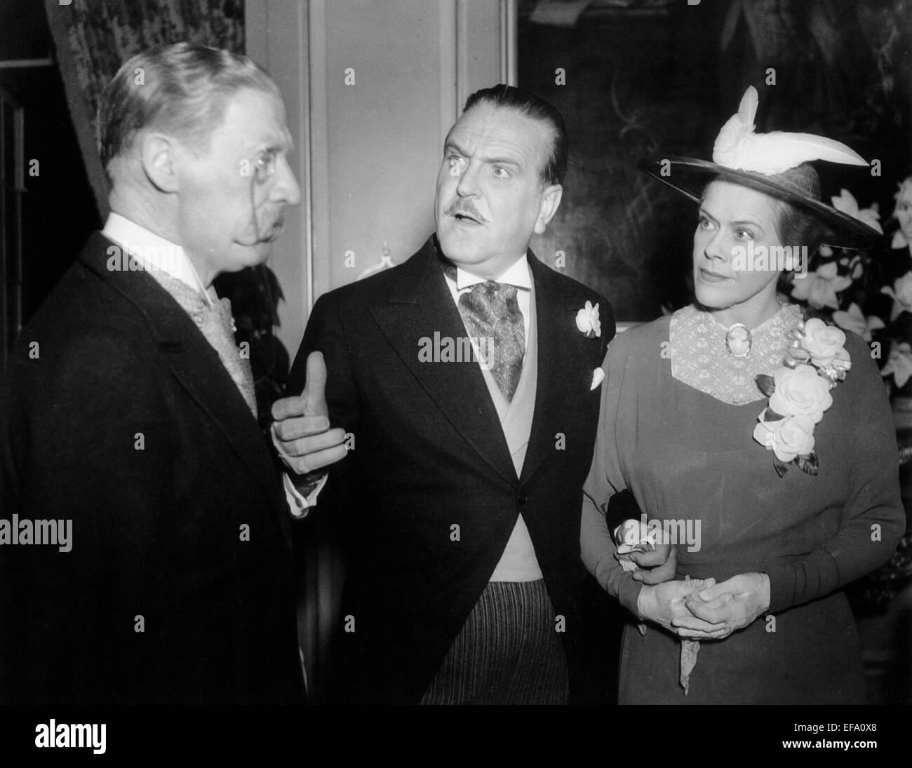 FRANK MORGAN, JANET BEECHER, prego prendere in prestito o rubare, 1937 Foto Stock