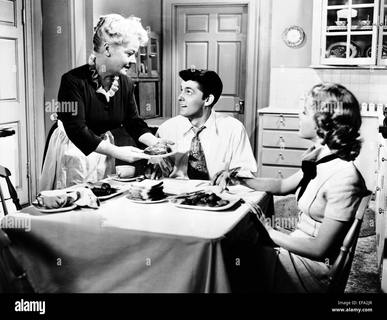 La molla BYINGTON, KEEFE BRASSELLE, Sally Forrest, BANNERLINE, 1951 Foto Stock