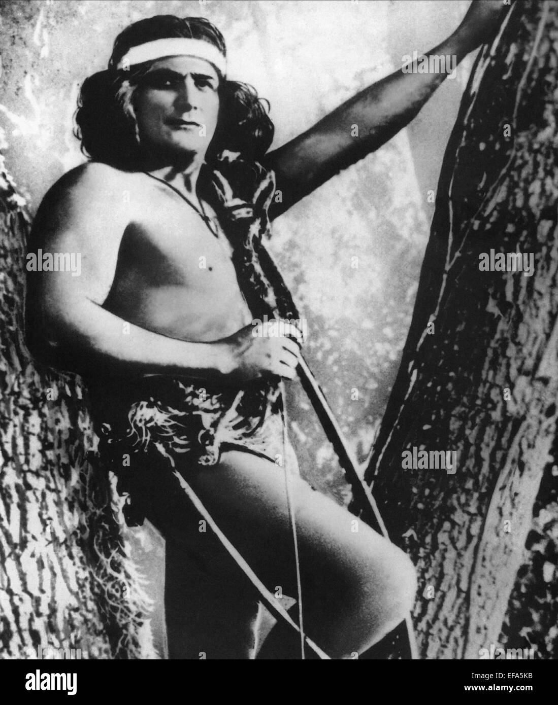 ELMO LINCOLN TARZAN delle scimmie (1918) Foto Stock