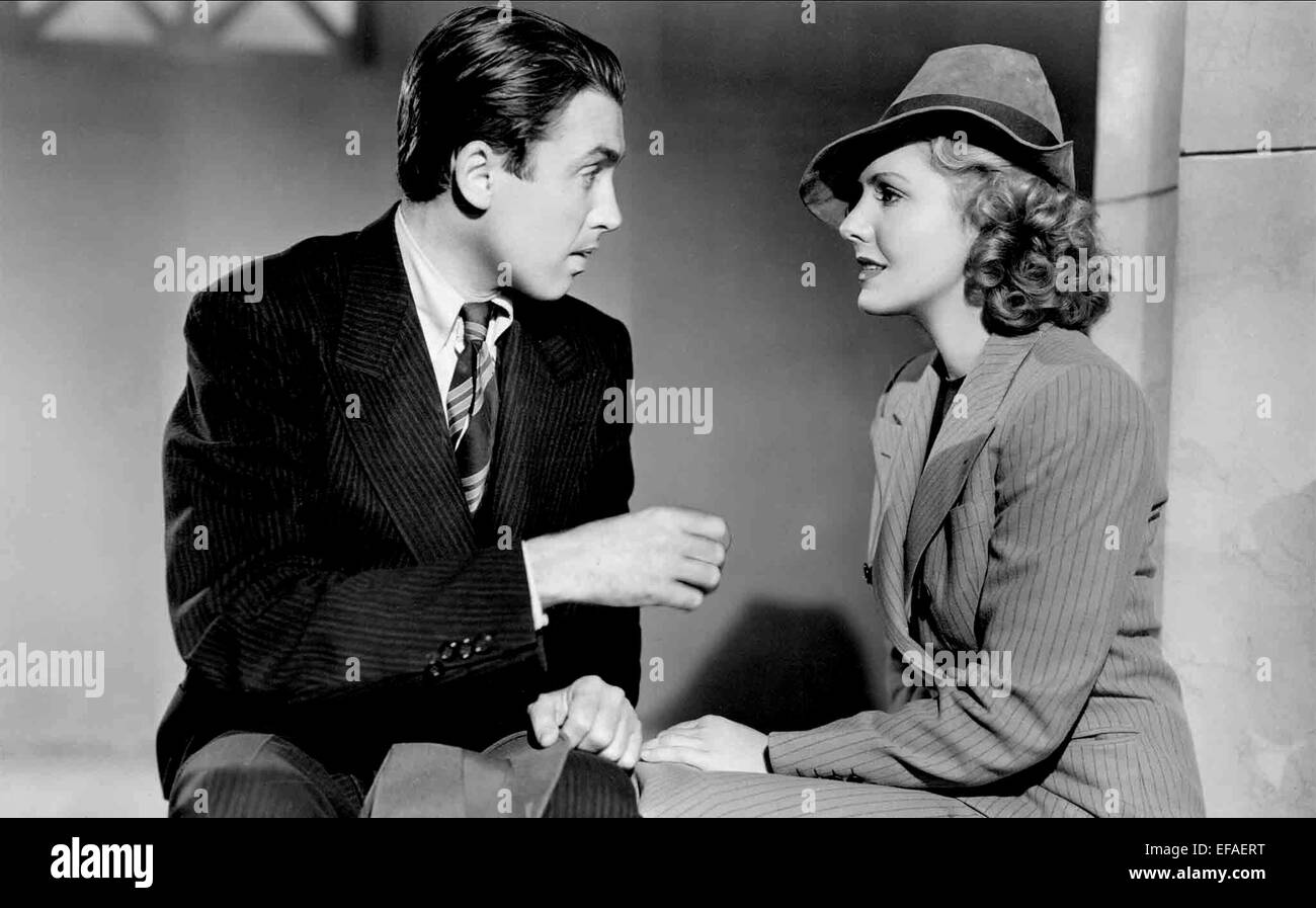 JAMES STEWART, JEAN ARTHUR, il sig. SMITH VA A WASHINGTON, 1939 Foto Stock