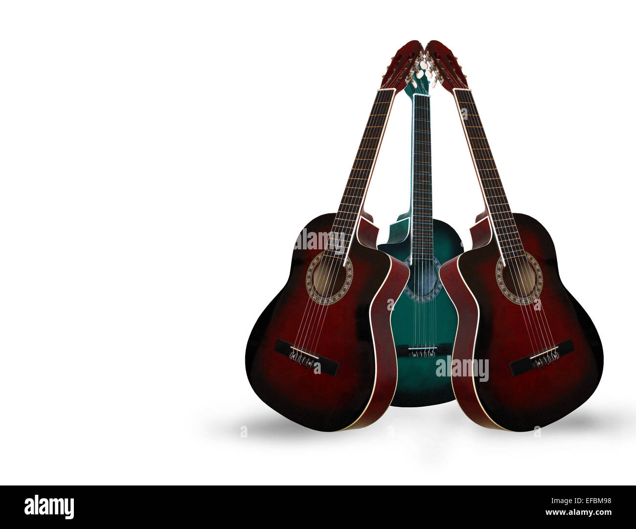 Tre chitarre Immagini senza sfondo e Foto Stock ritagliate - Alamy