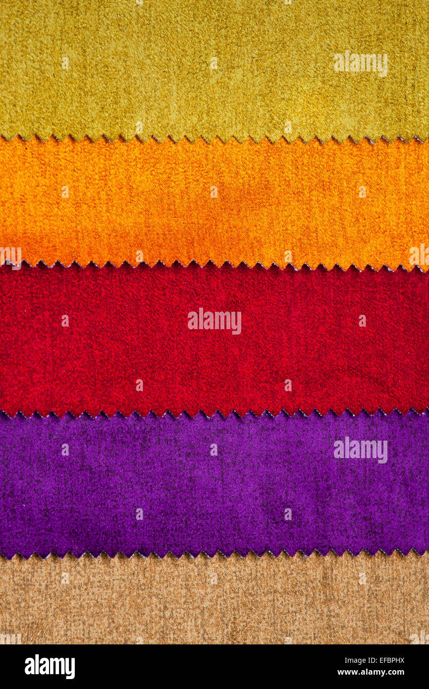 Tabella di colore Foto Stock