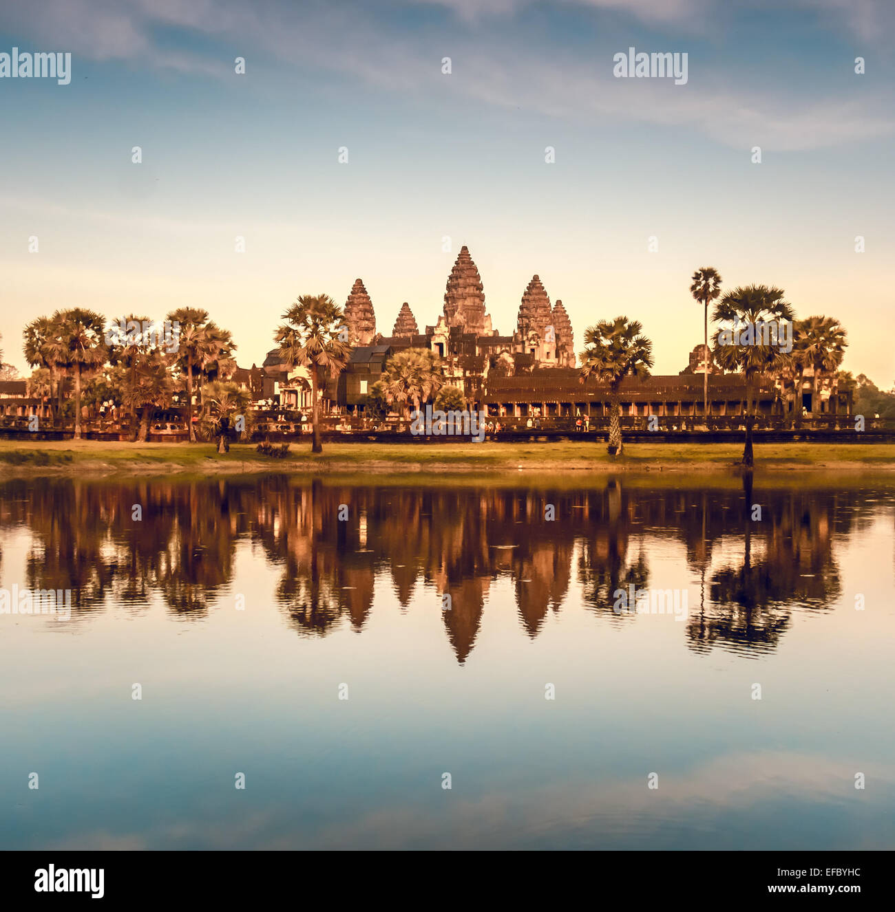 Angkor Wat Foto Stock