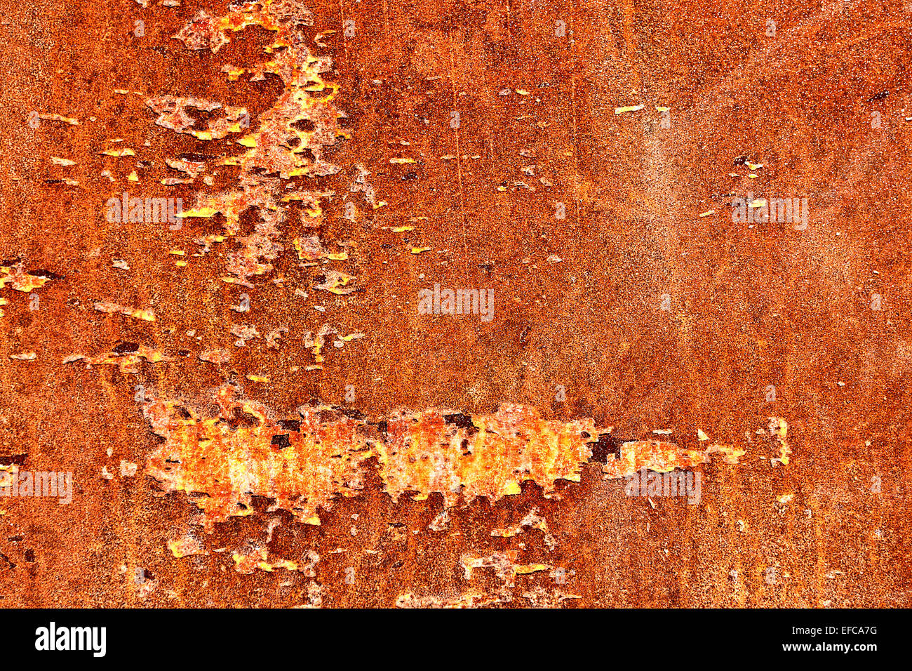 Metallo arrugginito, può essere utilizzato come sfondo Foto Stock