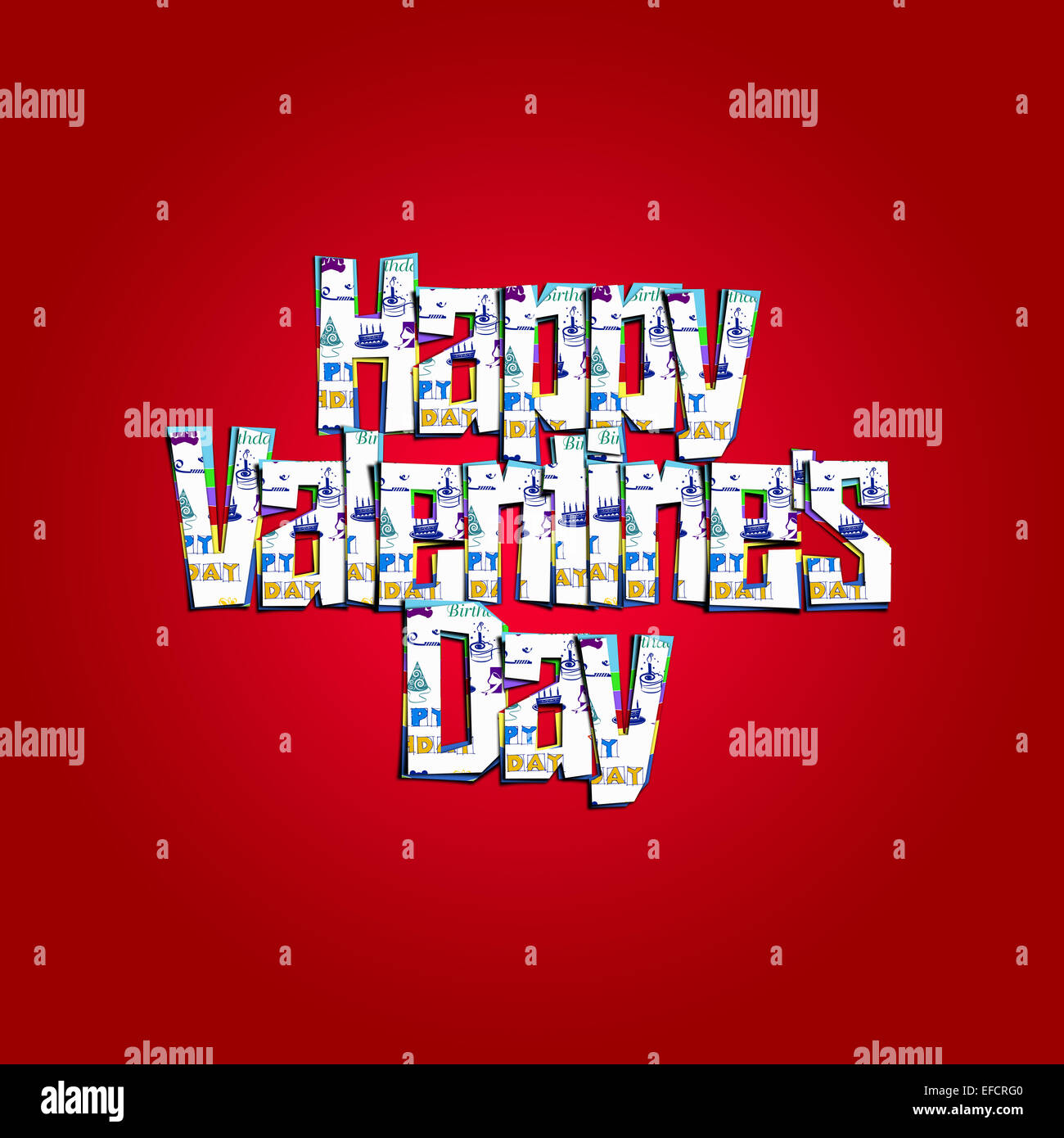 Arazzo sullo sfondo di San Patrizio giorno Foto Stock