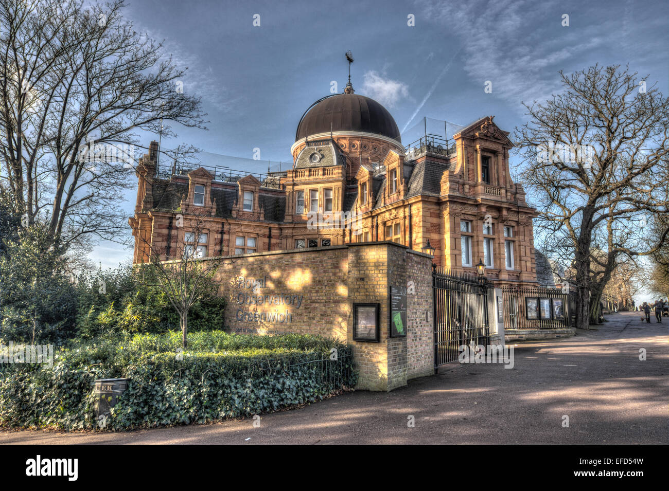 L'Osservatorio Reale di Greenwich Foto Stock