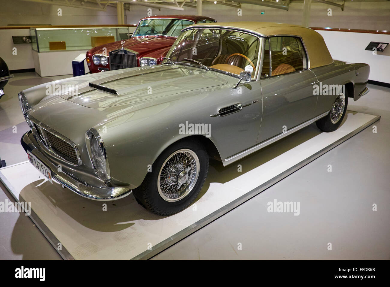1965 Super Alvis Graber Cabriolet Heritage Motor Centre Gaydon Warwickshire, Regno Unito Foto Stock