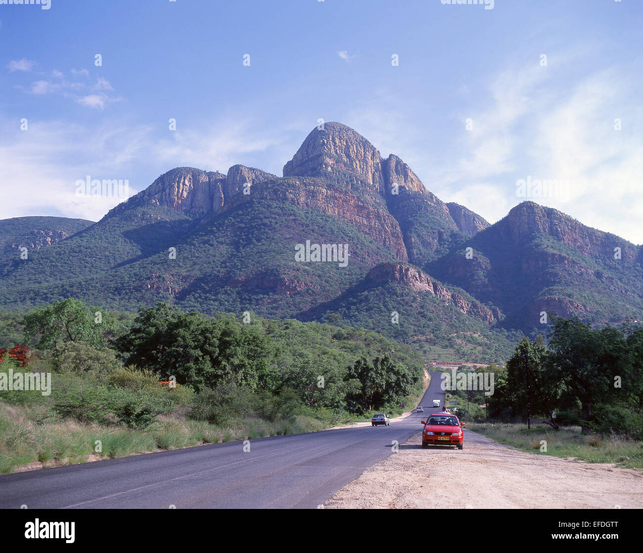 Scarpata Drakensberg - Mpumalanga Provincia, Repubblica del Sud Africa Foto Stock