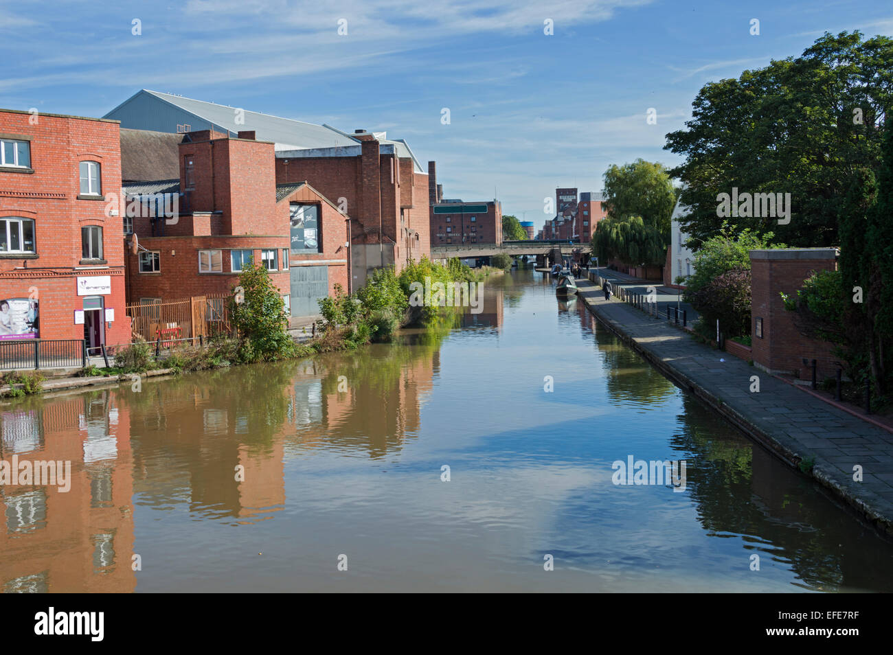 Shropshire Union canal, Chester, Cheshire, Regno Unito Foto Stock