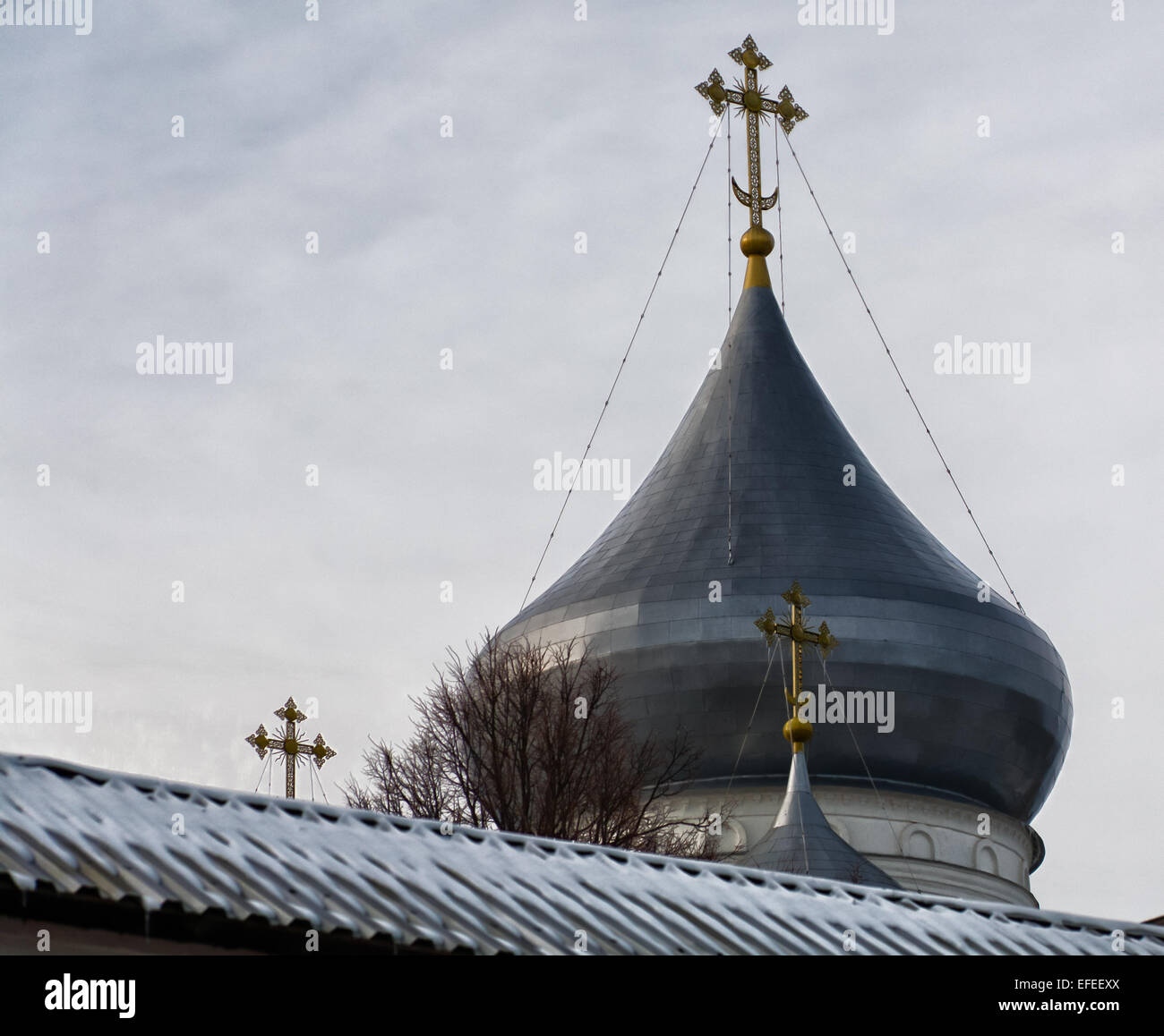 cupola d'argento Foto Stock