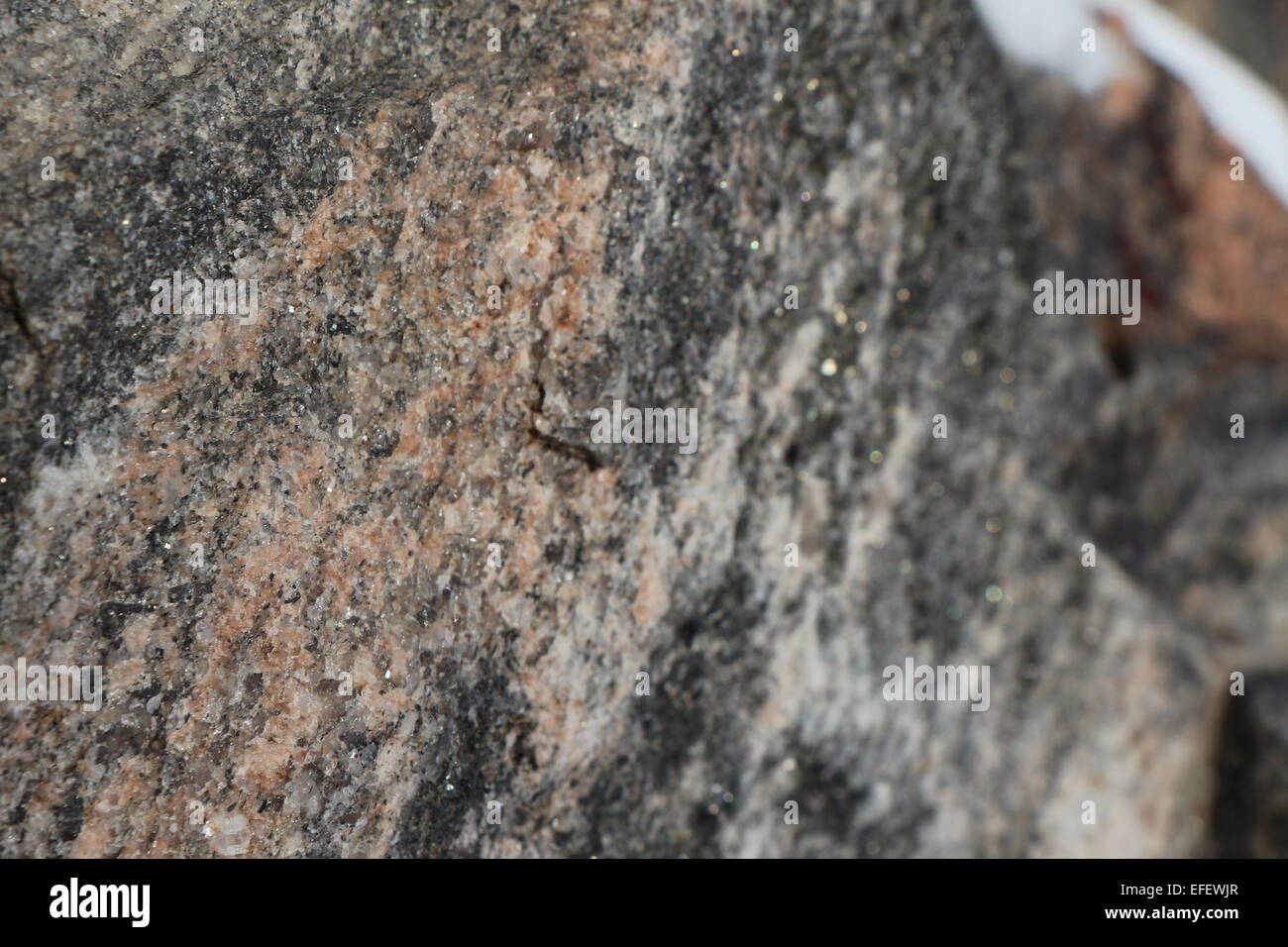 Una foto di naturale pietra canadese,pietra,foto,Granito,forte,close up,,naturali della pietra rossa Foto Stock