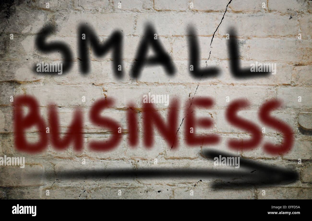 Small Business Concept Foto Stock