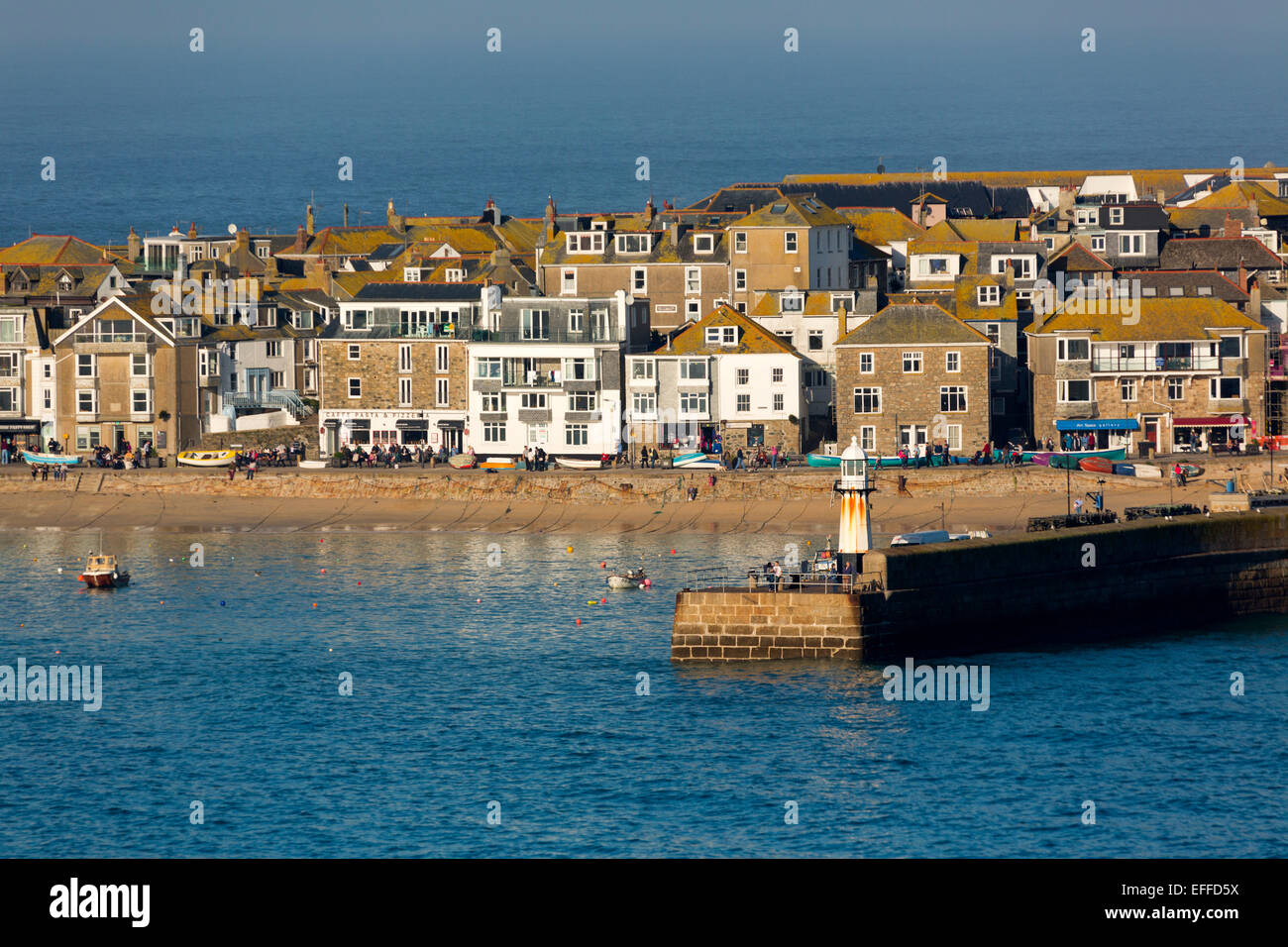 St Ives Harbour Cornwall, Regno Unito Foto Stock