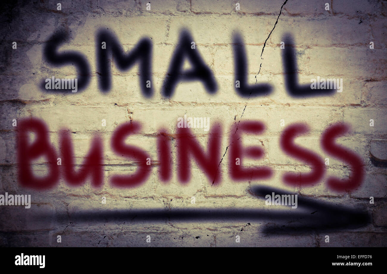Small Business Concept Foto Stock