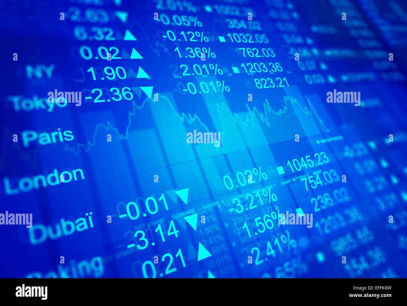 Stock Exchange exchange Foto Stock