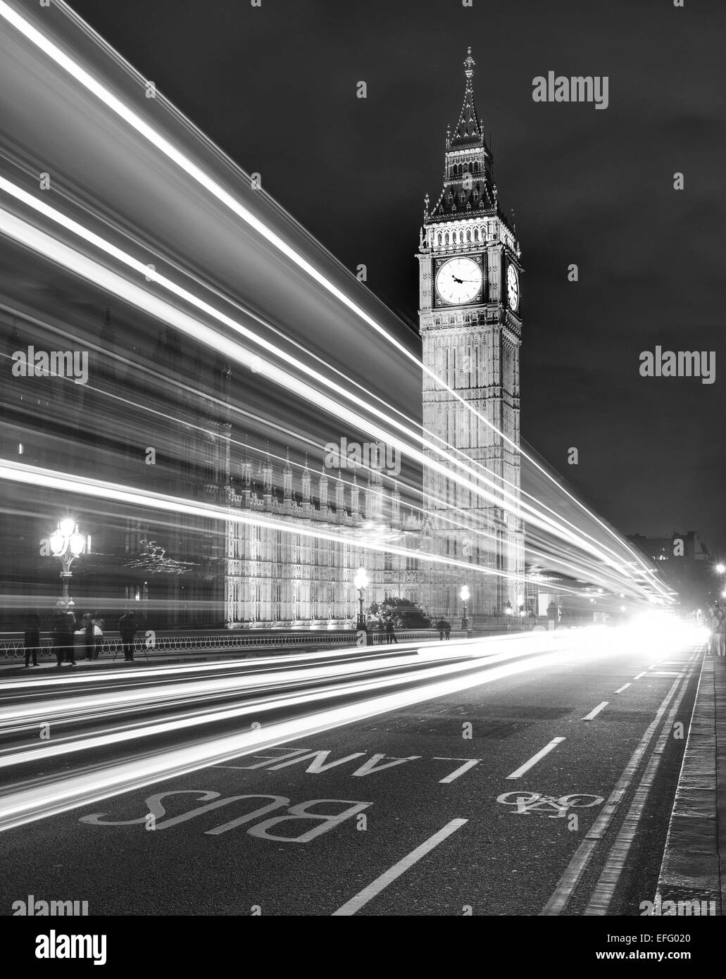 Il Big Ben e la Casa del Parlamento Foto Stock