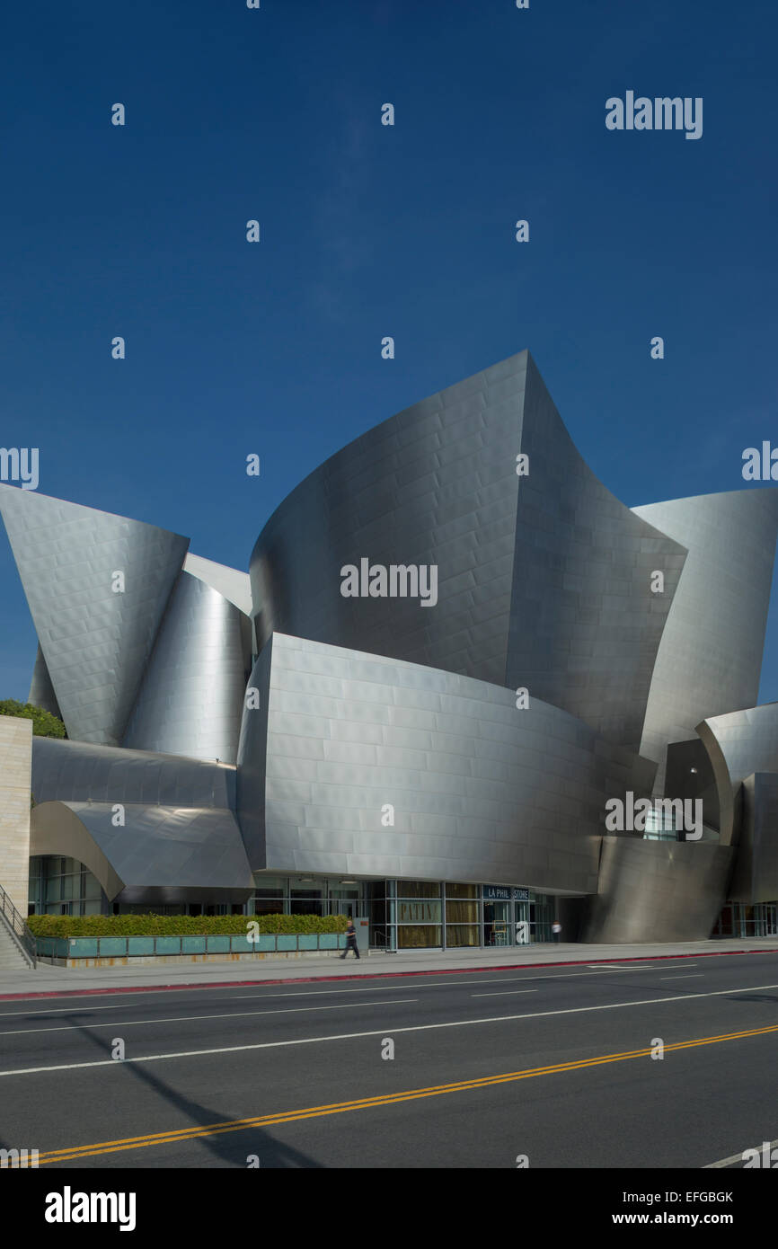 WALT DISNEY CONCERT HALL (©Frank Gehry 2003) il centro cittadino di Los Angeles California USA Foto Stock