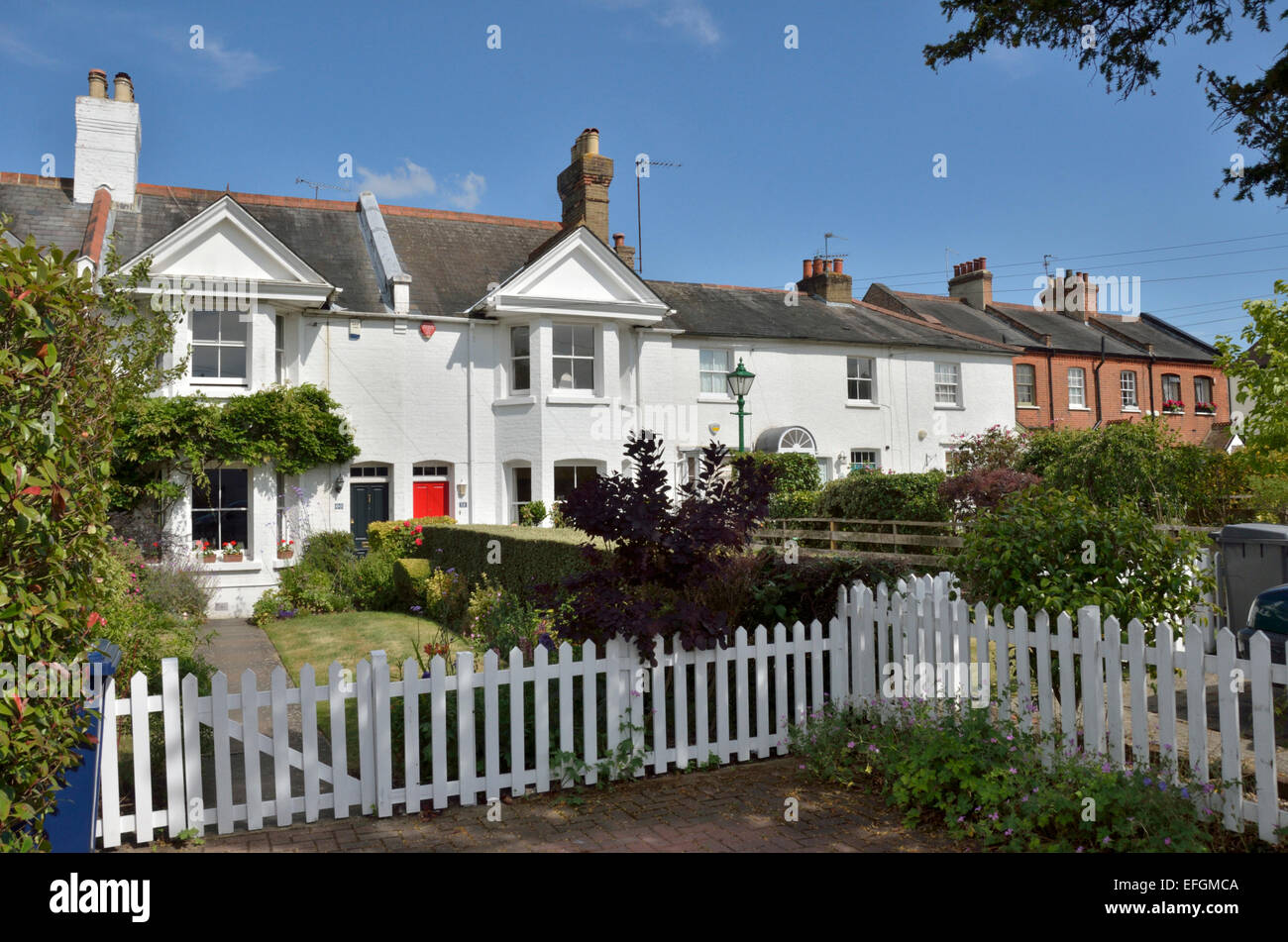 Proprietà in Hadley Highstone, Barnet, London, Regno Unito. Foto Stock