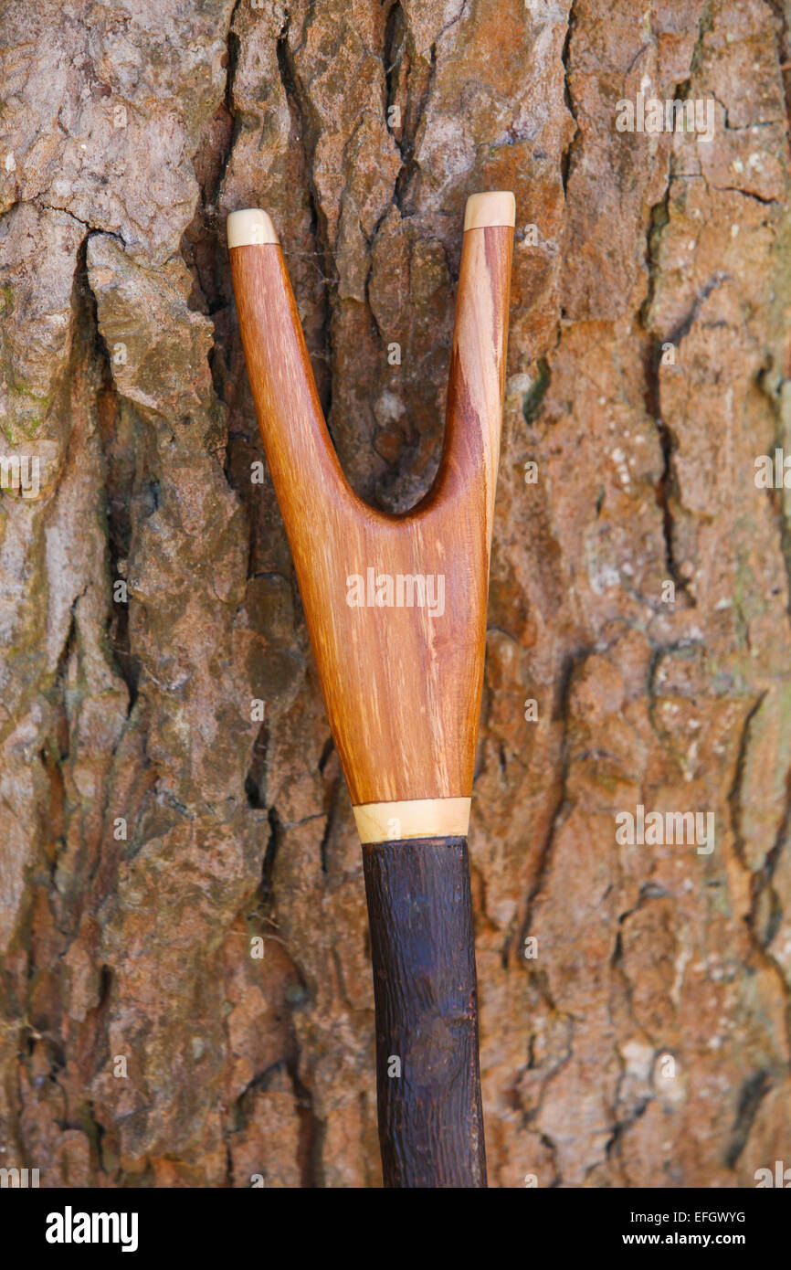 ELISYG Bastone Da Passeggio In Legno, Walking Stick Stampelle Con