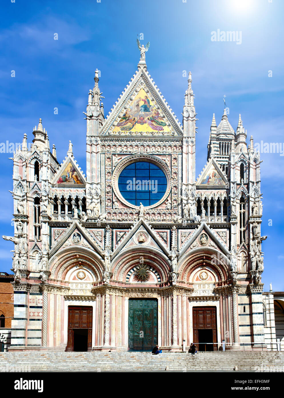 Duomo di Siena Foto Stock