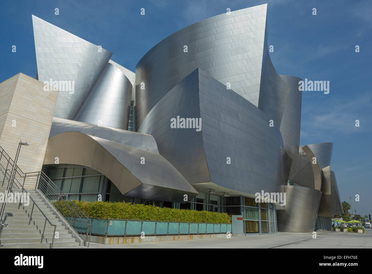 WALT DISNEY CONCERT HALL (©Frank Gehry 2003) il centro cittadino di Los Angeles California USA Foto Stock